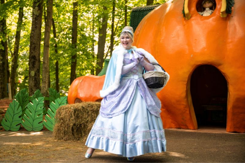 Cinderella with Large Pumpkin