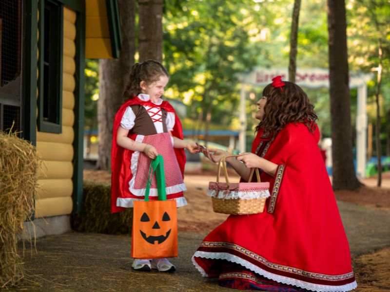 Child with Little Red Riding Hood